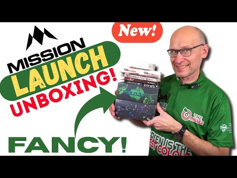 Mission Darts Launch UNBOXING PREVIEW Fancy New Darts