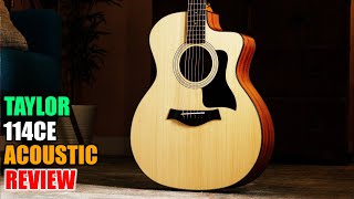 Video thumbnail for Taylor 114CE: The All-Around Acoustic Guitar You Need by Musical Instrument