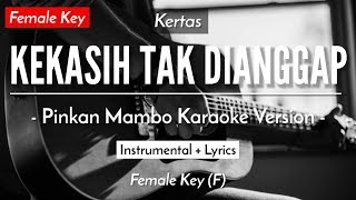 Download lagu Kekasih Tak Dianggap (Karaoke Akustik) - Kertas / Pinkan Mambo (Female Key | HQ Audio) mp3