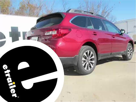 etrailer | Trailer Wiring Harness Installation - 2016 Subaru Outback Wagon C56040