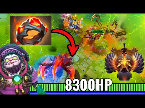 Insane Giant Pudge 8300HP Biggest Hook in Immortal Ranked