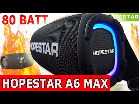 🔥КОЛОНКА HOPESTAR A6 MAX🔥80 W - ДОЖДАЛИСЬ 🌟 ПРЕМИУМ УРОВЕНЬ 🔥Обзор Распаковка Инструкция