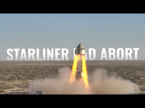 Boeing Starliner Pad Abort Test Successful Despite Parachute Failure