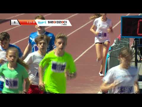 Kinder+Sport Biegi Dzieci 2019 WAW  - 800m , seria 6
