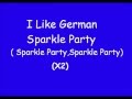 German Sparkle Party - Lyrics 