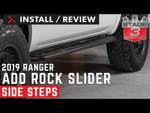 2019-2023 Ranger ADD Rock Slider Side Step super crew install
