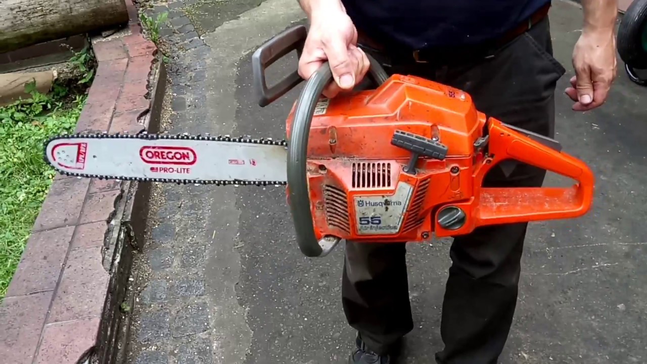 Chainsaw Husqvarna 55 TEST
