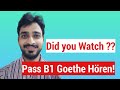 B1 Goethe Hören How To Pass Listening Exam Tips Tricks