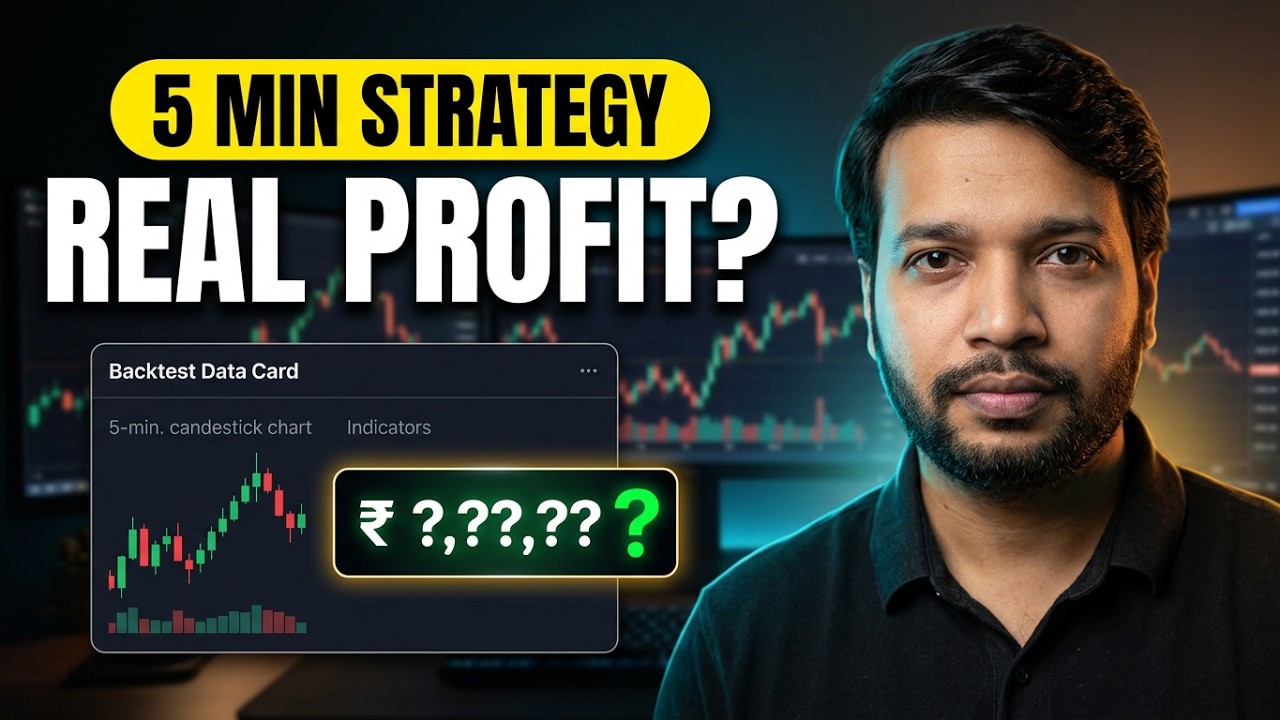 5 Min Trading Se Kitna Paisa kama Sakte Hain? | 2 Famous Intraday Strategy | Trading Chanakya