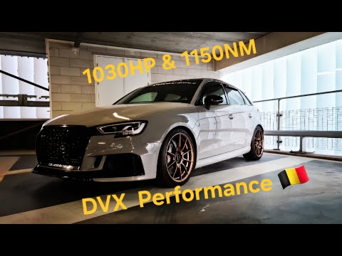 RS3 8V * 1030HP/1150NM Acceleration * DVX Performance