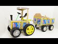 How To Make Matchbox Mahindra Tracktor Trolley At Home DIY DJ Tractor Trolley