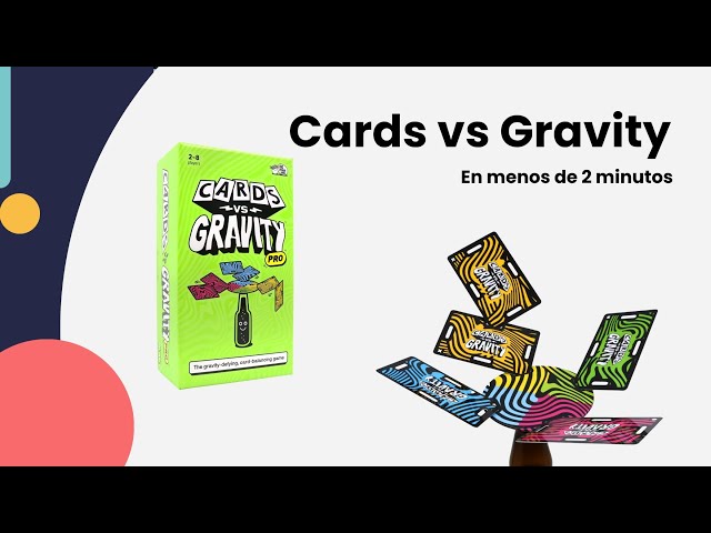 Vídeo relacionado con Giochi Uniti - Cards vs Gravity, Multicolor, GU780