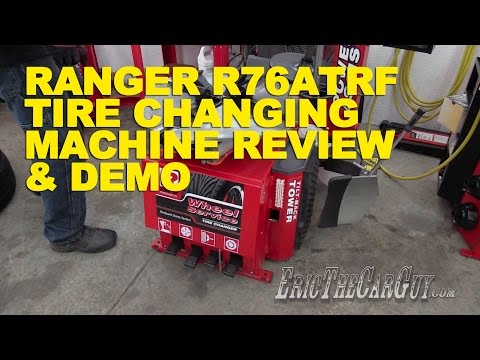 Ranger R76RTF Tire Machine Review & Demo -EricTheCarGuy