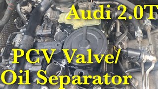 PCV Valve/Oil Separator | 1st Gen Audi Q5 2.0T | How To Replace