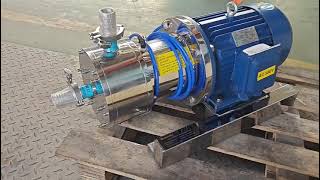 Inline High Shear Mixer machine finished production  #Konmix machine #shear mixers #homogenizers