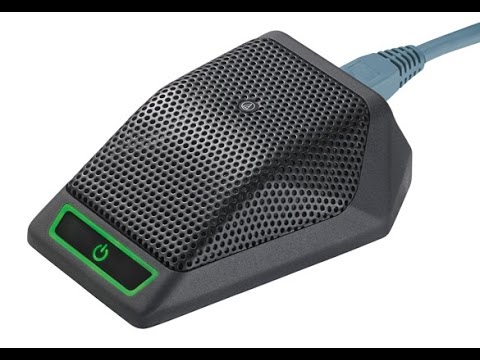 Dante-Mikrofone für den Konferenzbereich von Audio-Technica