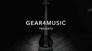 Video thumbnail for Chicago Bass Guitar by Gear4music, Black | Gear4music demo by Gear4music Guitars