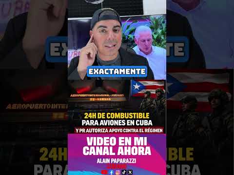 Cuba se queda sin combustible para aviones; Puerto Rico da luz verde para una posible intervención