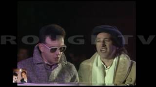 Enrico Ruggeri &amp; Mimmo Locasciulli - Confusi in un playback - 1985