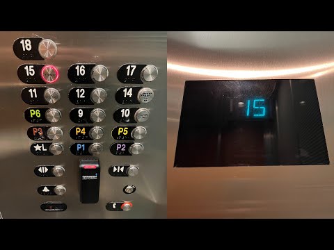 Otis Traction Elevators at the Tower At 1221 Main in Downtown Columbia, SC