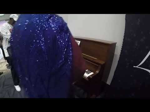 Kris Nicholson At The Kawai Booth At NAMM 2022 Day 2 Grand VS Upright For Ragtime Piano