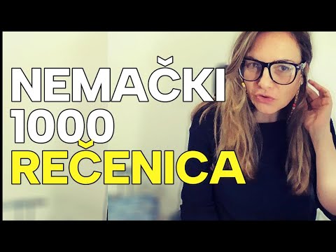 NEMAČKI - 1000 REČENICA KOJE VAM POMAŽU DA USVOJITE JEZIK BRŽE I SA MANJE NAPORA