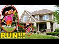 IF YOU SEE A CREEPY DORA THE EXPLORER OUTSIDE OF YOUR HOUSE RUN AWAY FAST DORA EXE IS HERE