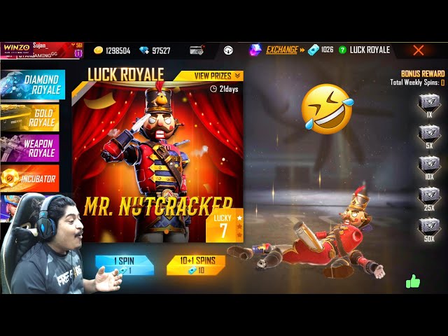 New Mr Nutcracker Diamond Royale Bundle In Free Fire Everything To Know
