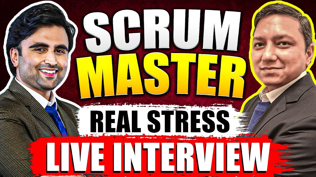 [REAL STRESS] scrum master interview questions and answers ⭐ scrum master interview questions