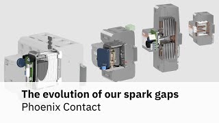 The evolution of our spark gaps - Surge protection by Phoenix Contact since 1983