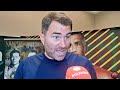 EDDIE HEARN FEELS ANDY RUIZ JR KNOCKS WILDER CLEAN OUT IN ONE SIDED FIGHT; “WILDER NOT VERY GOOD”