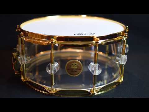 Snare Bully Custom Drums mod. "GOLDEN" 14"x6,5" First Sound Test