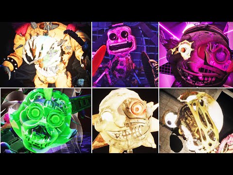 All Broken Animatronics For the First Time - FNAF Security Breach Ruin DLC 2023 GAMEPLAY | NEW!