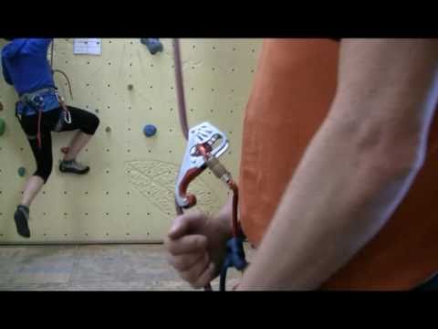 Mammut Smart Test Praxis: Sicherungsgerät klettern Partnersicherung Video Tube