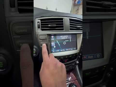 Lexus IS250 IS350 Navigation Screen Repair Digitizer LCD Touchscreen Black Stereo