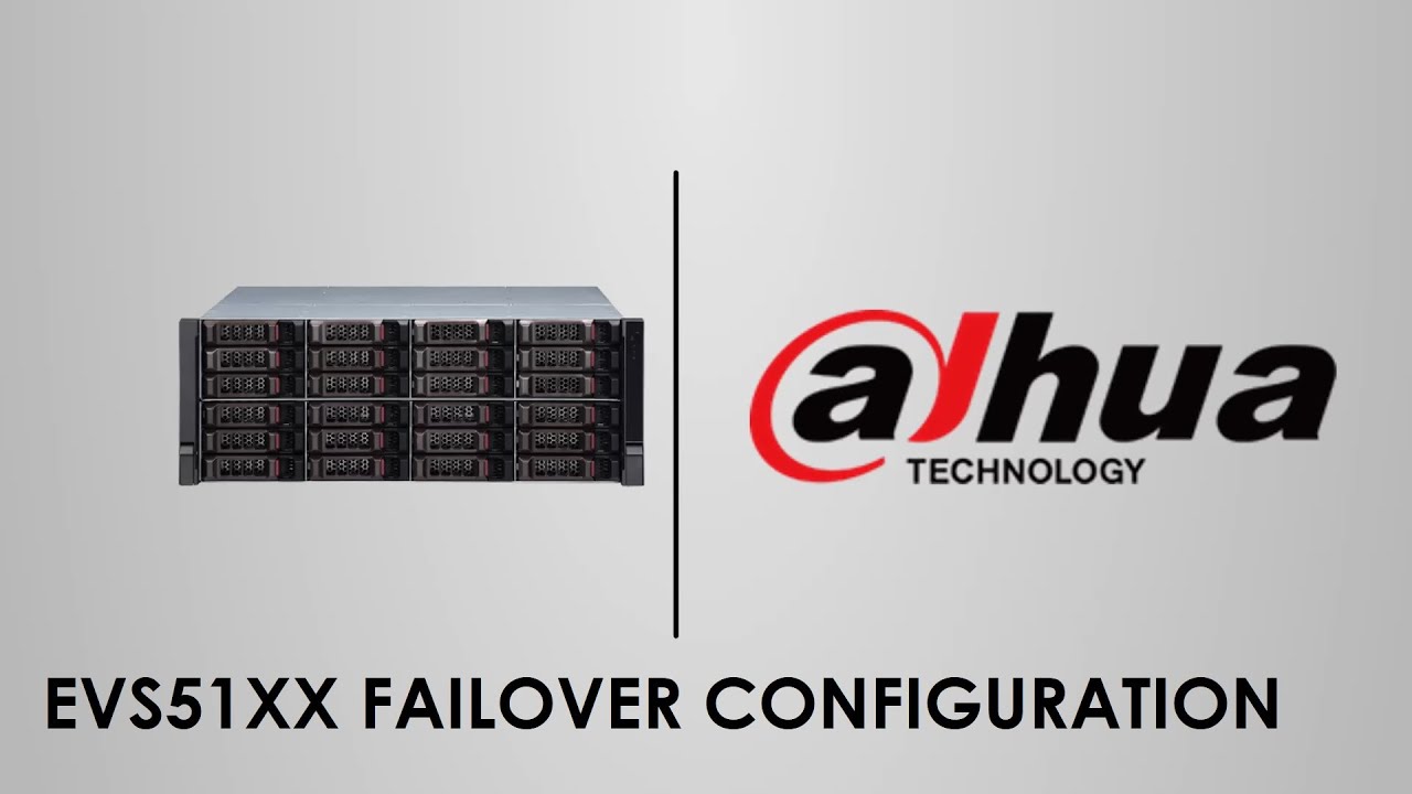Failover Configuration - Dahua EVS51XX