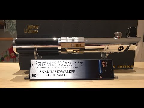 UW Ultimate Works „Slimflex“ Lightsaber - Anakin Skywalker (Unboxing / Review) OxR Creations