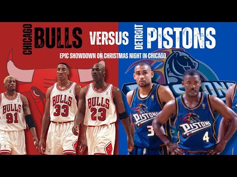 Bulls vs  Pistons: Epic Showdown in Chicago on Christmas Night