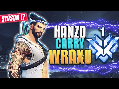WRAXU Hanzo Carry "I AM A GOD" 47 ELIMINATIONS ! [S17 TOP 500]
