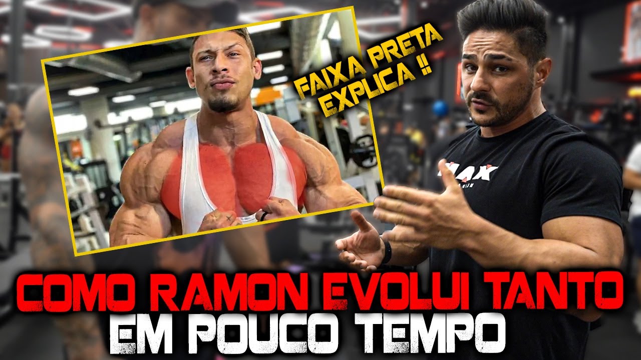 COMO RAMON EVOLUIU TANTO EM TÃO POUCO TEMPO - FAIXA PRETA EXPLICA !!!