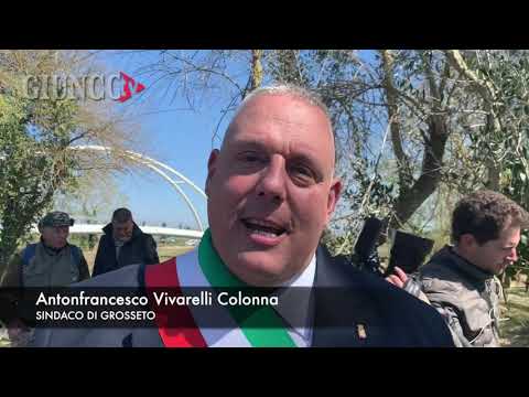 GROSSETO - Ponte sull'Ombrone: l'inaugurazione