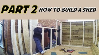 preview picture of video 'How To Build A Shed Part 2'