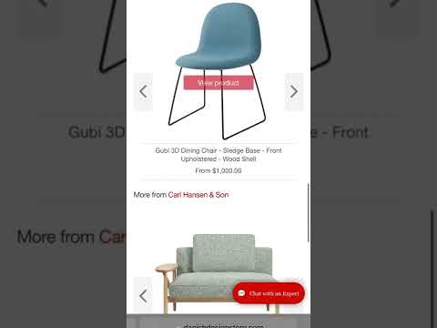 Vertical video overview of DanishDesignStore Multibrand Furniture Store | Shopify Store Teardown