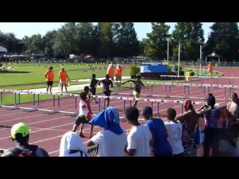 Disney Club Champs - 100 Meter Hurdles 13 yr boys - Omarian Jones