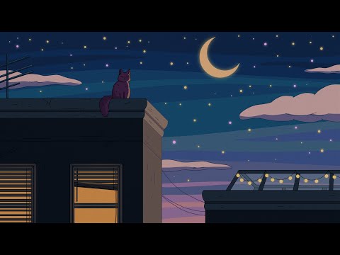 Purrple Cat - City Nights