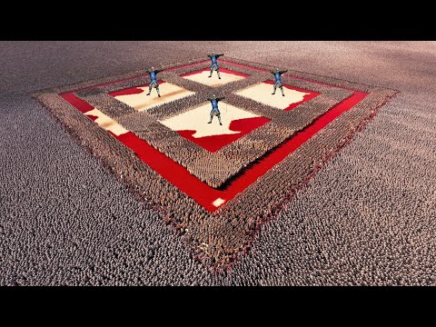 1,000,000 Orcs attack Roman Army SHIELD WALL FORTRESS - Ultimate Epic Battle Simulator 2 UEBS 2