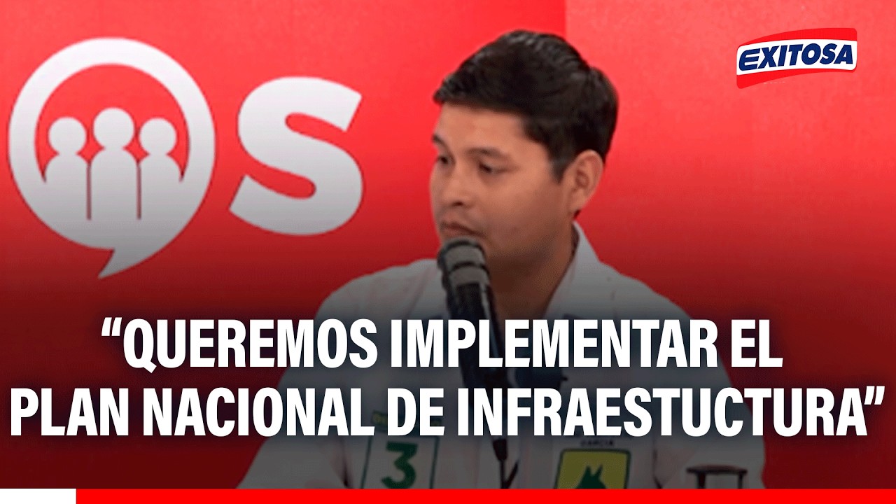 🔴🔵 Progresemos propone carreteras y tres nuevos puertos, según candidato Fabrizzio García