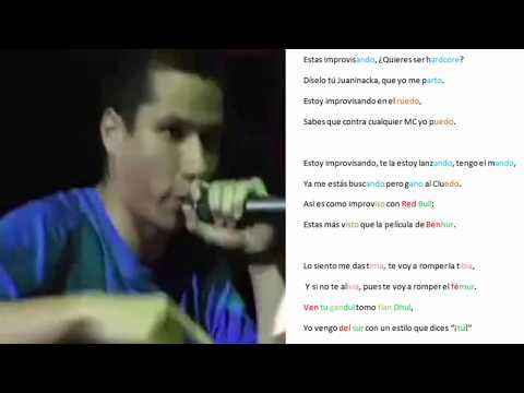 MINUTO MEMORABLE DE JALONER l JALONER vs MC LITO l SUBTITULOS y RIMAS