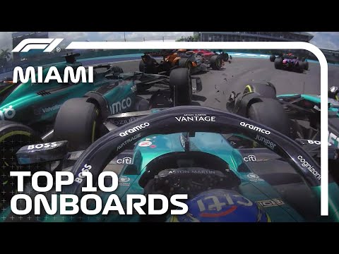 F1 2024 第6戦マイアミGP(マイアミ)決勝レースオンボードまとめ動画