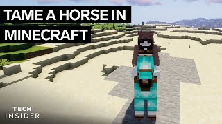 How To Tame A Horse In Minecraft